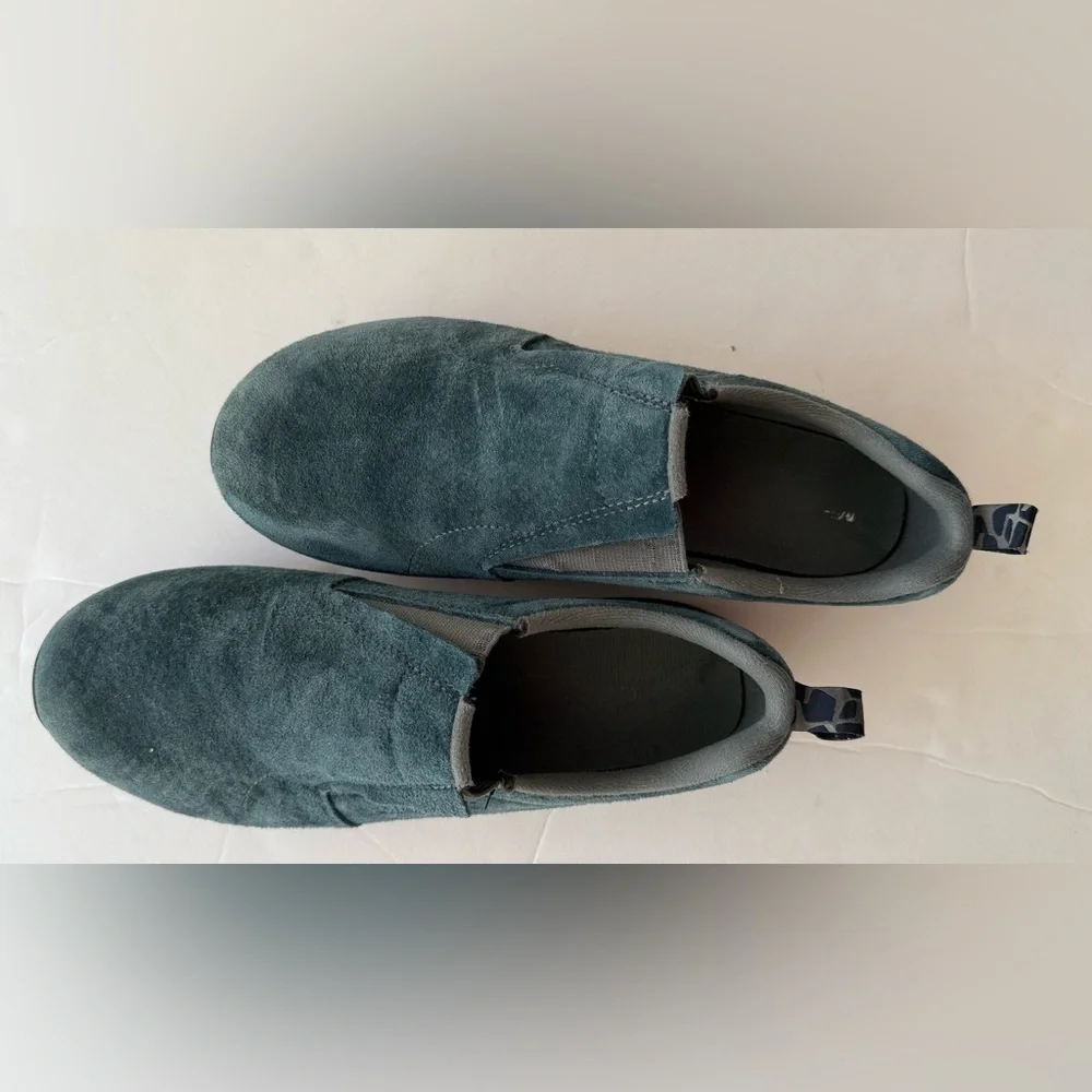Merrell Kid’s Suede Slip-Ons - Moccasins Dark Teal size 7
